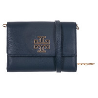 TORY BURCH 汤丽柏琦 女士蓝色皮质单肩斜挎包 48292-417