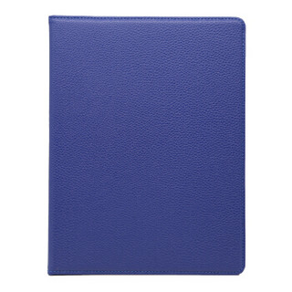 伟吉2018/2017款iPad平板壳保护壳 2018/2017款iPad 带笔槽单底皮套 平板保护套 蓝色