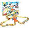 爸爸妈妈（babamama）啵乐乐玩具车火车赛车玩具男孩轨道车小火车玩具儿童玩具全自动电动积木 285B