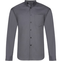 PRADA 普拉达 男士钢色混纺长袖衬衫 UCN050 F62 F0276 XL码
