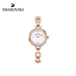 SWAROVSKI 施华洛世奇 AILA MINI 玫瑰金色调优雅精致时尚石英女腕表 女友礼物 5253329