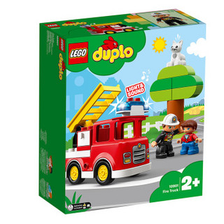 LEGO乐高 Duplo 得宝系列 10901 鸣笛消防车 *2件