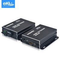 eKL HDMI光纤延长器 hdmi光端机高清视频单模单纤SC光纤延长20公里抗干扰HF01