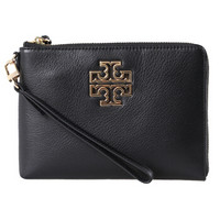 TORY BURCH 汤丽柏琦 奢侈品 TB女包 黑色牛皮钱包手拿包 39061 001 黑色