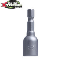 博锋(BLU-MOL)英制强力套筒 强力套筒内六角扳手 风批磁性套筒 3/8X45mm