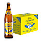 奥丁格德国进口小麦白啤酒500ml*20瓶装原浆型口感整箱装 *2件