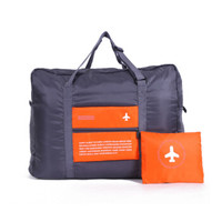 秉优 旅游出差用品飞机大容量行李箱包手提可折叠多功能便携旅行收纳袋 34.5x46x20cm