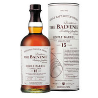 The Balvenie 百富 15年单桶雪利桶 单一纯麦威士忌 700ml