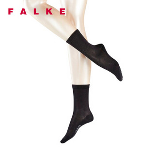 FALKE 德国鹰客 Sensual Silk系列 女士丝袜 中筒袜 黑色black 37-38 46288-3009-37