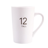 贝瑟斯 陶瓷杯 350ml 白色