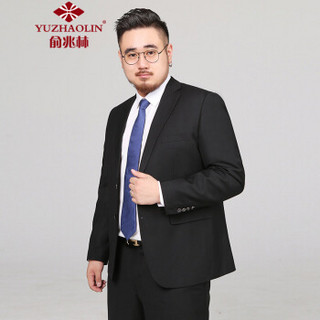 YUZHAOLIN 俞兆林 男士商务职业加肥加大码胖男士礼服西服套装  802-189