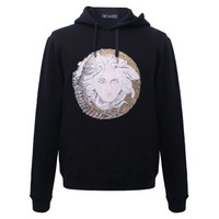 VERSACE 范思哲 男士棉质经典美杜莎图案连帽卫衣 A80434 A226514 A008