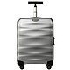  新秀丽(Samsonite)ENGENERO优雅男女万向轮拉杆行李箱旅行登机箱 44V*25709 银色20英寸　