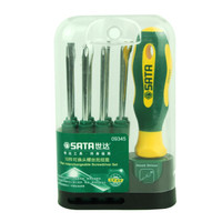 世达(SATA)09345 10件可换头螺丝批组套
