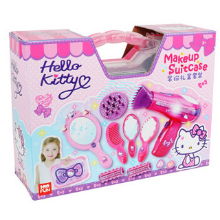 凯蒂猫(Hello Kitty) 儿童公主仿真过家家电动风筒梳子套装玩具女孩 KT-8568