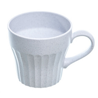 禧天龙citylong 小麦漱口杯子 抗菌情侣牙刷杯刷牙杯儿童洗漱杯塑料牙缸白色 B-8511