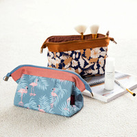 雅高 帆布化妆包 随身化妆袋旅行便携收纳包