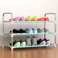 美家星 鞋架 收纳置物架层架 多层简易组装鞋柜 加固型