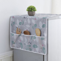 雅高 冰箱防尘罩 单双开门冰箱盖布巾洗衣机盖巾86g