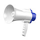 雅兰仕（EARISE） H11 录音喇叭扬声器户外手持宣传可充电喊话器扩音器大声公便携式高音小喇叭扬声器 白色