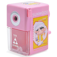 三木(SUNWOOD) 5199 削铅笔机/削笔机/削笔器/卷笔刀 粉色