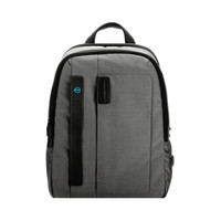 PIQUADRO 皮切诺 中性多功能织物双肩背包  灰色CA3869P16/CLASSY