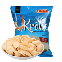 印度尼西亚进口 菲那牌（Finna）岩盐味虾片70g /袋 办公室休闲零食