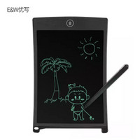 优写（E&W） 液晶手写板黑板儿童涂鸦绘画 电子写字板绘画板白板  8.5英寸 黑色