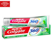 高露洁(Colgate)360°长效清新 牙膏120g(森林薄荷,清新口气)