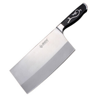 御良材 不锈钢砍切两用刀 中式厨师刀 切片刀 剁骨刀 切肉刀 单刀 肉片刀 厨房刀具  KQ系列 YBD-KQ02