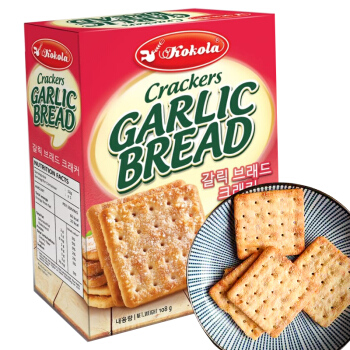 印尼进口可可乐kokola葱香面包味薄脆碱性苏打饼干108克盒装休闲零食7