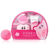 斐珞尔（foreo）猪猪play plus套装 洁面仪 洗脸仪 清洁毛孔 硅胶电动 美容仪可更换电池