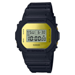 卡西欧(CASIO)手表 G-SHOCK系列经典方块运动数字显示多功能防水石英男表DW-5600BBMB-1