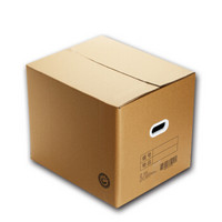 多能（MULTIPOTENT）搬家纸箱有扣手50*40*40大号纸箱打包快递行李收纳箱收纳盒储物整理箱包装纸盒（6个装）