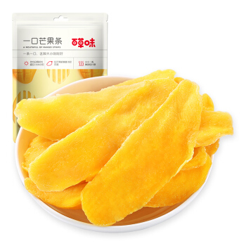 be&cheery 百草味 小条芒果干 120g/包