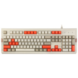 AJAZZ 黑爵 AK510樱桃轴机械键盘 原厂CHERRY轴 红轴 无光版 PBT键帽 游戏 办公 电脑 笔记本 吃鸡键盘