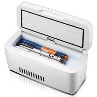 科敏车载小冰箱便携式胰岛素冷藏盒迷你药品车载智能药品冷藏箱2-18℃