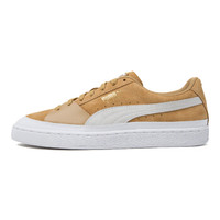 PUMA 彪马 男女同款 休闲鞋 板鞋 SUEDE SKATE  运动鞋   369241 02  卡其色 43码