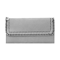 Stella McCartney 灰色Falabella 长款钱夹 430999W91321220