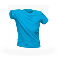 世纪开元 定制T恤毕业班服个性DIY广告文化衫logo定做短袖 蓝色M