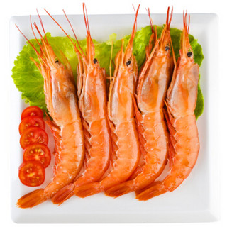 海买 野生阿根廷红虾L1 360g/盒 5-7只 大虾 海鲜水产