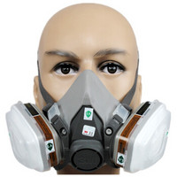 3M 防毒面具6200 6005CN 防甲醛 装修异味等有机蒸气(七件套）