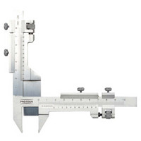 德国派尔沙（PREISSER）0268 2111 齿厚游标卡尺(不锈钢材质)      1-26mm / 0.02mm 钢制