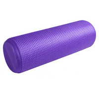 范迪慕 泡沫轴瑜伽柱浮点实心泡沫轴狼牙按摩棒肌肉放松滚轴健身瑜伽柱 FDMYJZ-瑜伽柱-紫色