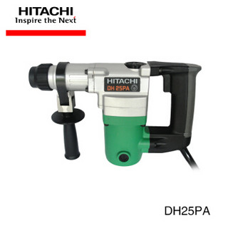 日立 HITACHI 电动工具 650W家用电锤可调速大功率快速钻孔锤钻 DH25PA出厂配置