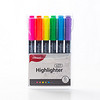 monami 慕那美 荧光笔手账笔学生用划重点笔 6色套装06021Z06