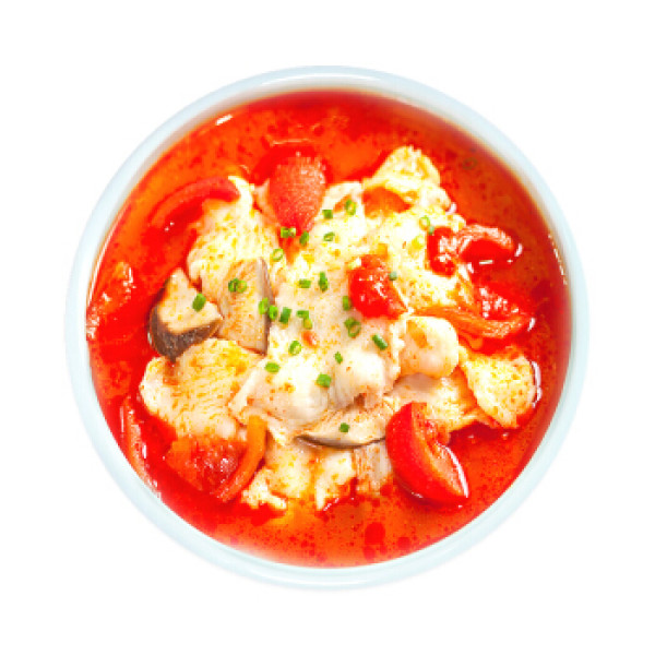 商品哈鲜 冷冻苗岭酸汤巴沙鱼片半成品方便菜 440g/袋