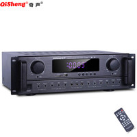奇声(QISHENG)LX-689 家庭影院会议室功放机 KTV卡包专用功放机 家用蓝牙电视音响功率放大器