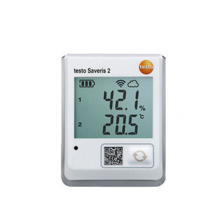 德图（testo）Saveris 2-H2 WiFi温湿度记录仪/监测系统带显示和外置温湿度探头插口(订货号0572 2035)