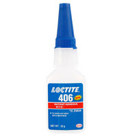 LOCTITE  汉高 乐泰 瞬干胶 快干胶水 通用型胶水 406  20g  （5支）